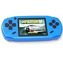Beijue 16 Bit Handheld Games for Kids Adults 3.0 in Large Screen Preloaded 100 HD Classic Retro Video Games no Need WiFi USB Rechargeable Seniors Electronic Game Player Birthday Xmas Present (Blue)
