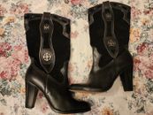 Miranda Lambert Black Studded Boots Size 10
