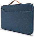 Dynotrek Marter 15.6 inch Laptop Sleeve Case Cover Pouch with Handle Computer Bag for MacBook Pro 16"/15" Dell Lenovo HP Asus Acer Chromebook (Denim Blue)