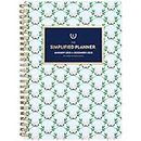 AT-A-GLANCE 2023 Weekly & Monthly Planner, Simplified by Emily Ley, 5-1/2" x 8-1/2", Small, Monthly Tabs, Climbing Rose (EL92-200)