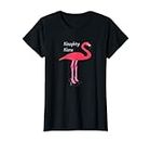 Mujer Naughty Nana Pink Flamingo Camisa Divertida Verano Camisa Abuela Camiseta