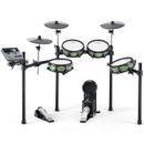 DED-500 Electric Drum Set 10" Industry Standard Mesh Heads BD Pedal