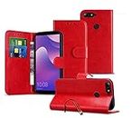 LG G4 Pro/ V10 Cases, Leather Wallet Case [Card Slots] [Stand Case] [Magnetic Closure] Phone Case PU Leather Case LG G4 Pro/ V10 - Red