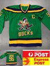 Ice Hockey Anaheim Mighty Ducks #96 Conway jersey, green,kids or adult,AU stock
