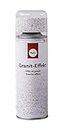 Rayher 34434102 vernice spray effetto granito opaco, grigio-bianco, 200ml, per superfici metalliche, vetro, porcellana, legno, carta, essiccazione rapida