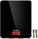 Digital Kitchen Multifunction Meat Food Scale w LCD Display Tempered Glass Black