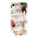 Phone Case for Apple Iphone X Xr Xs Max 8 7 6S 6 S Phone Case Silicone Cartoon Girl Women Travel Soft Back Cover for Iphone 8 7 6S 6 S Plus