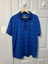 Lacoste Sport Ultra Dry Short Sleeve Polo Shirt Men’s Size XL FR 6 Blue