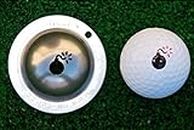 Tin Cup Bombs Away Golf Ball Custom Marker Alignment Tool