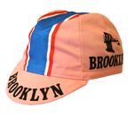 Cycling cap Rennrad-Mütze Vintage Retro Fixed Singlespeed Brooklyn pink