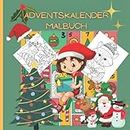Adventskalender Malbuch für Kinder - Lama und Freude: 25 Nummerierte Weihnachten Malvorlagen Speziell Für Den Advent | Mein Erstes Weihnachtsmalbuch für Jungen und Mädchen (German Edition)