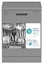 Voltas Beko 14 Place Settings Dishwasher (DF14S3, Silver)