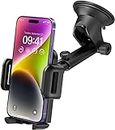 Car Phone Holder Car Holder Car Phone Mount,Dashboard Windscreen Car Phone Holder,Universal Car Cradles with One Button Release&Strong Sticky Gel Pad for iPhone14 13 12 11 8 7,Galaxys,P50 mate 50,etc