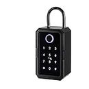 Smart Lock, Fingerprint Lock. TTlock WiFi Security Boxes Password Smart Fingerprint Digital Cerradura Inteligente Tuya Electronic Portable Lock Boxes (Color : K3-TT)