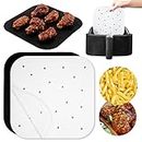 Air Fryer Parchment Paper Liners Compatible with Cosori, Ninja Foodi Grill, Cuisinart TOA, Nuwave Brio, Dash, Gourmia, GoWise, Instant Pot Vortex, Chefman, Emeril Lagasse, Power Airfryer | 100 Sheets