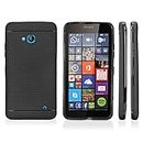 Case for Nokia Lumia 640 (Case by BoxWave) - SlimGrip Case, Slim, Durable, Anti-Slip TPU Cover for Nokia Lumia 640 - Jet Black