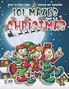 Christmas Maze Book for Kids Ages 4-8: 101 Puzzle Pages. Custom Art Interior. Cute fun gift! SUPER KIDZ. Singing Dancing Santa Elves.