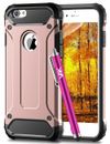 Apple iPhone 5, 6, 7 Phone Case Heavy Duty Shockproof Hybrid Cover for Apple