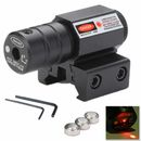 Red Laser Beam Dot Sight Scope Tactical Hunting For Rifle Gun Pistol Picatinny