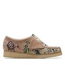 Clarks Womens Wallabee. Grey Floral (26169916) UK-6