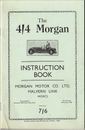 MORGAN  4/4 – Instruction book ENGLISH LANGUAGE