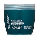 Alfaparf Milano Semi Di Lino Reconstruction Reparative Mask for Damaged Hair, Sulfate Free - Safe on Color Treated Hair - SLS, Paraben and Paraffin Free - Professional Salon Quality - 17.2 fl. oz.