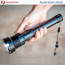 Brightest XHP90 Powerful 5000LM Tactical 3Mode Zoom Flashlight LED Hunting Torch