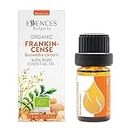 Essences Bulgaria Organic Frankincense Essential Oil 5ml Boswellia Carterii - 100% Pure and Natural Undiluted Therapeutic Grade for Aromatherapy with Diffuser or Air Purifier Body Massage