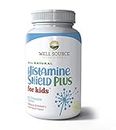 Histamine Shield Plus for Kids™ All Natural Antihistamine Supplement, Compare to D-Hist Jr Histamine Blocker, Works On All Allergy Types. Pollen, Pet Dander, Dust, Mold, and Odor Allergies. 60 Tablets