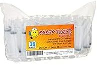 36 Pack Party Shotz Jello Shot Syringes (Large 2oz with CAPS)