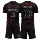 12 Custom Made Soccer Uniforms / Sublimated Jersey & Shorts All Sizes $22/Set-