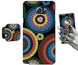 COBIERTAS Back Cover for Samsung Galaxy Note 5 Back Case with Holder - Design 15082