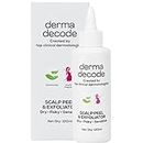 Derma Decode Dandruff Remover Pre-Shampoo Scalp Treatment for Dry Hair/Scalp | Moisturizing Anti Dandruff Scalp Exfoliator with Salicylic Acid & Tea Tree Oil - 120 ml