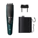 PHILIPS BT3231/15 Smart Battery Powered Beard Trimmer For Men With Self-Sharpening Blades For Precise Trim- Quick Charge; India's No.1 Trimmer*