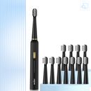 SEJOY Electric Toothbrush 5 Modes Sonic  8 Replacement Brush Heads Rechargeable