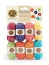 Lion Brand Yarn Company 1 Knäuel Garn Bonbons, Brights, Multicolor