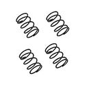 HABIIID 4 Pcs 3660582001 Replacement Spring Compatible with EGO Power+ Trimmer Head Compression Spring fits ST1500 ST1520 ST1530