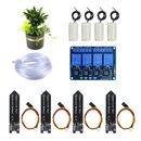 Automatic Irrigation Module Set 4CH Relay Self-Watering System for Home Garden