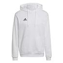 adidas Men's Ent22 Hoody Sweatshirt, White/Black, M UK