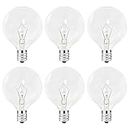 25 Watt Wax Melt Warmer Light Bulb,25WLITE Replacement Light Bulb for Authentic Scentsy Full-Size Warmer & Candle Wax Warmer,6 Pack