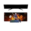 Uchiha Obito Tapis de Souris XXL Multifonction Gaming Anime Souris 3 mm Bureau Anti-Glissant Surface Texturée Pour Ordinateur Gamer-Bureau-Maison et Portables