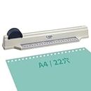 Carl SP-22 Multi-Hole Glisser, for Loose Leaf and Computer Files, Compatible with A4/22 Holes, 5 Pieces