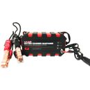 Automotive Battery Charger 6V 12V 1.5A  Car RV Boat Lawn Mower with Cable Clamps