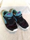 Nike Womens Revolution 3 Black/Teal Running Shoes, Size: 11 Pre-Owned #US8-5