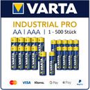 AA oder AAA ORIGINAL VARTA Professional Industrial Batterien LR06 LR03 MHD 2031