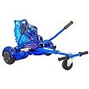 iRollers HoverKart Galaxy Blue Kart Attachment Fits All Hoverboards Swegways 6.5, 8, 10 Adjustable Hoverboard seat go Kart for Hoverboard Compatible Sleek Cool UK Seller Limited Edition