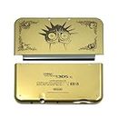 New Replacement Front Back Faceplate Plates Upper & Lower Panel Battery Housing Shell Case Cover for New 3DS XL / 3DS LL 2015 Game Console - Limited Edition Gold