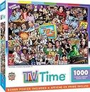 Masterpieces 1000 Piece Jigsaw Puzzle - Nostalgic 70's Television Shows - Retro Entertainment Fun for Adults, Family, Or Kids - 19.25"x26.75"