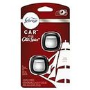 Febreze Car Air Freshener Vent Clip Old Spice Scent, 07 oz. Car Vent Clip, 2 Count, Red and White
