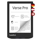 PocketBook e-Book Reader 'Verse Pro' (versione tedesca) 16 GB di memoria, IPX8, Bluetooth, 15,2 cm (6"), E-Ink Carta Display - Azure